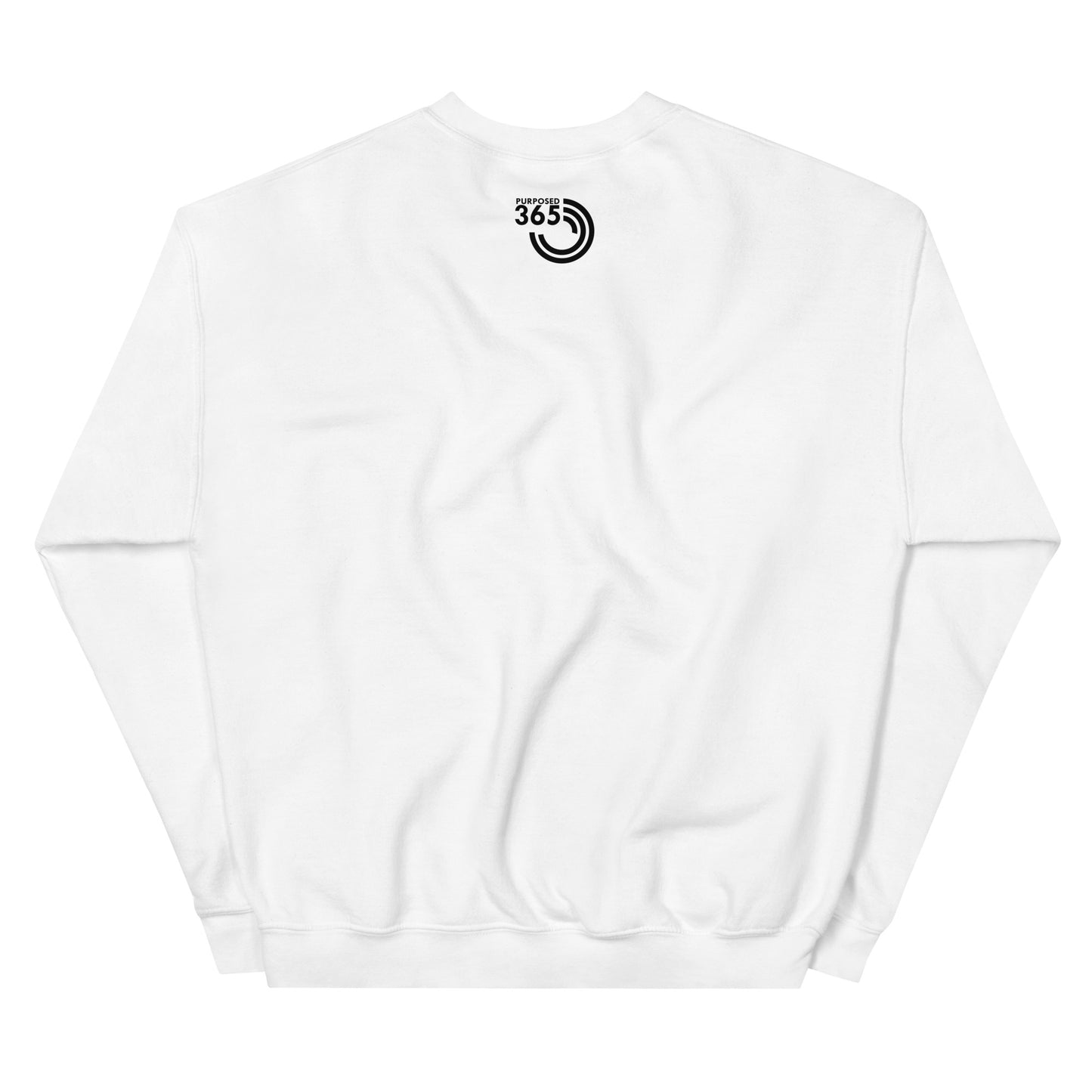 Live with Intentionality White Sweatshirt